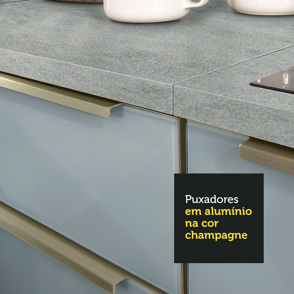 Mueble Para Horno Y Microondas Madesa Lux Con Encimera BG.
