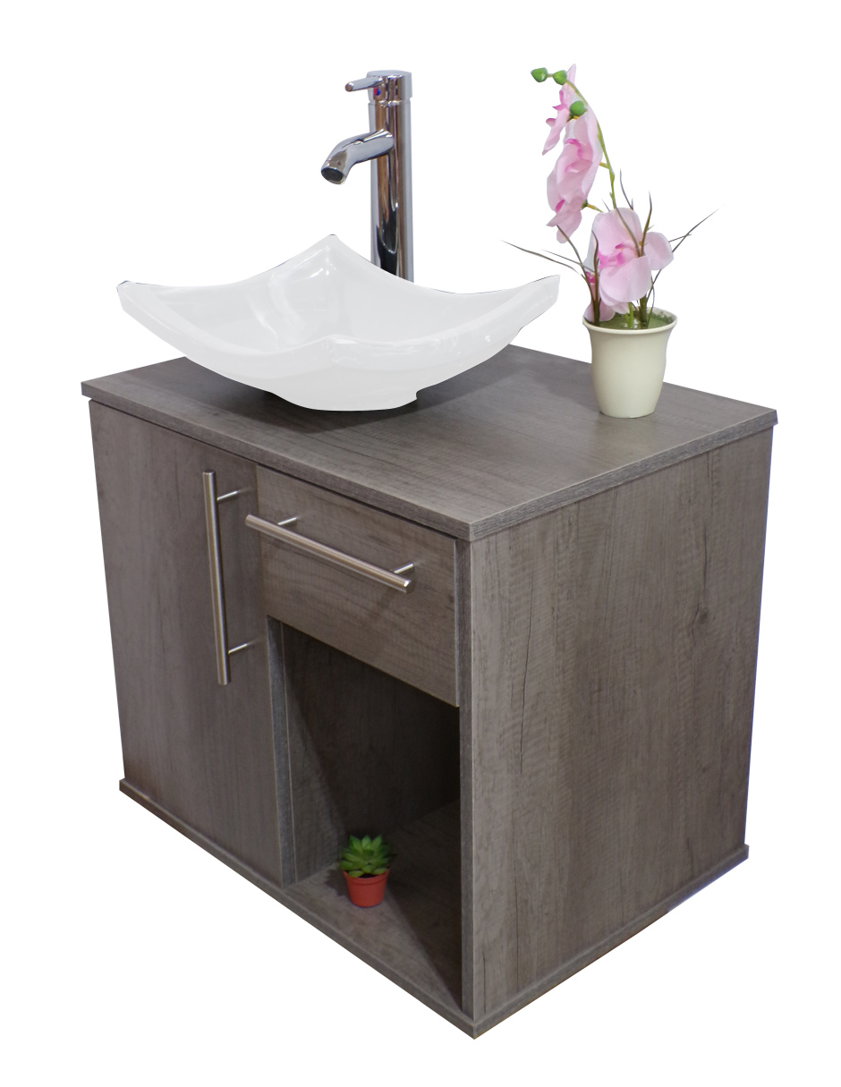 Combo De Gabinete Para Baño Lavamanos Y Monomando + Gabinete Organizador Jacquemart.