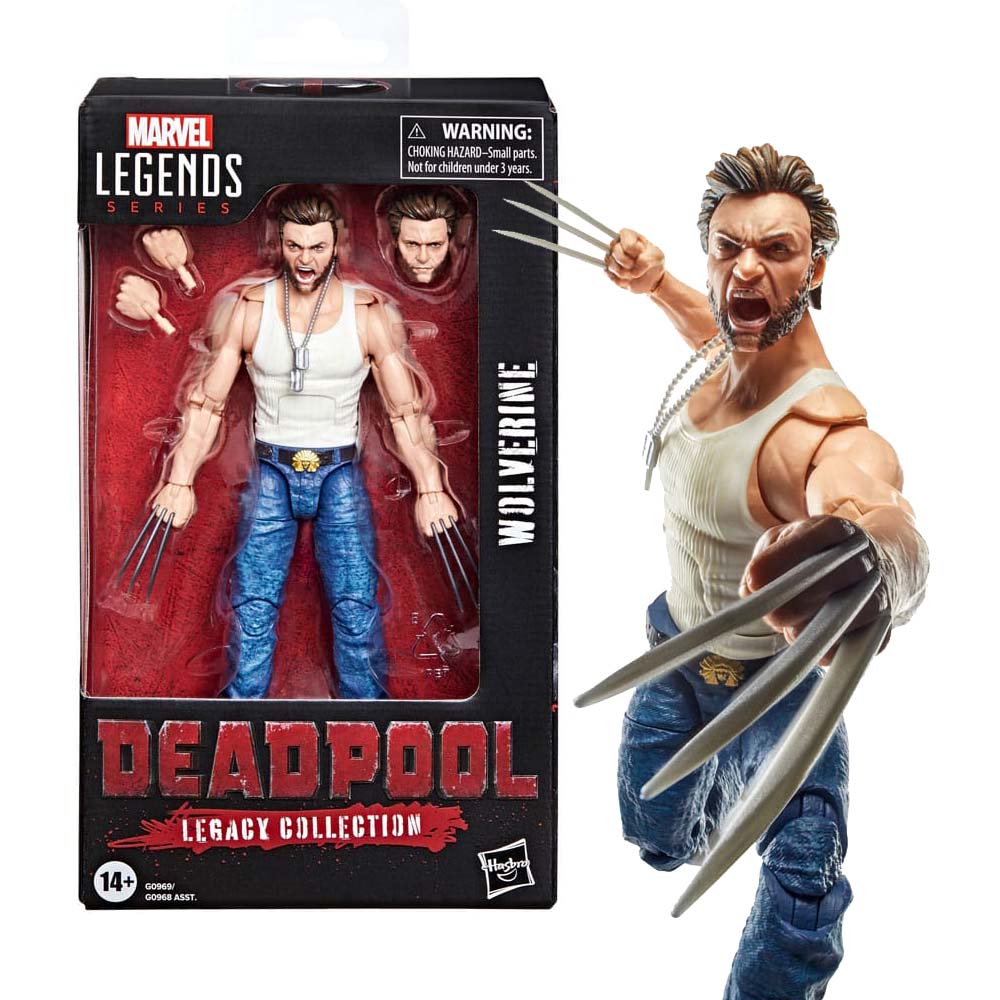 Marvel Legends Deadpool Legacy Collection Wolverine 6 Pulg.