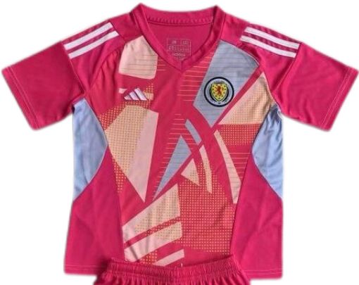 Nuevo! Jersey Escocia Eurocopa 2024/2025 Portero Arquero Rosa Talla L.