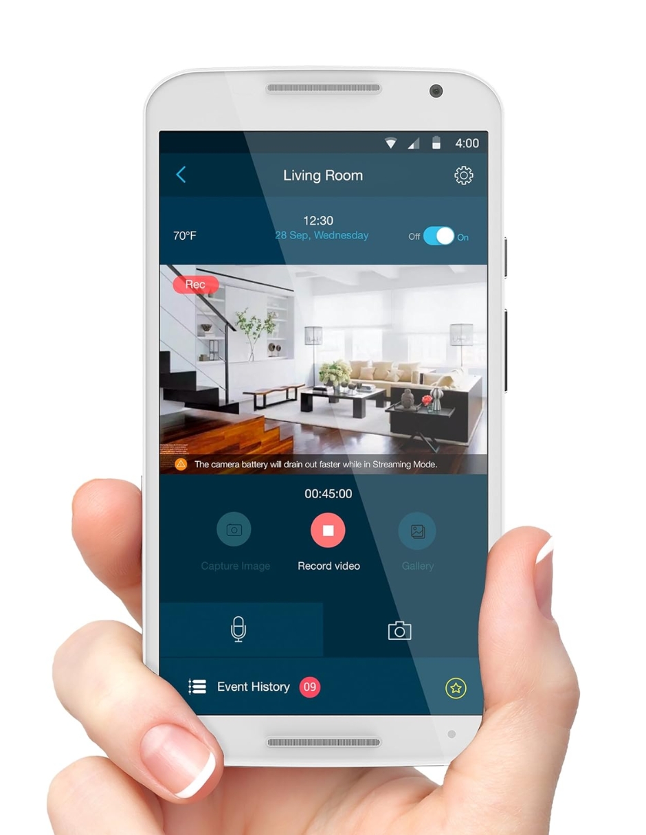 CÁMARA MOTOROLA IP ORBIT PARA INTERIORES Y EXTERIORES BLANCO.