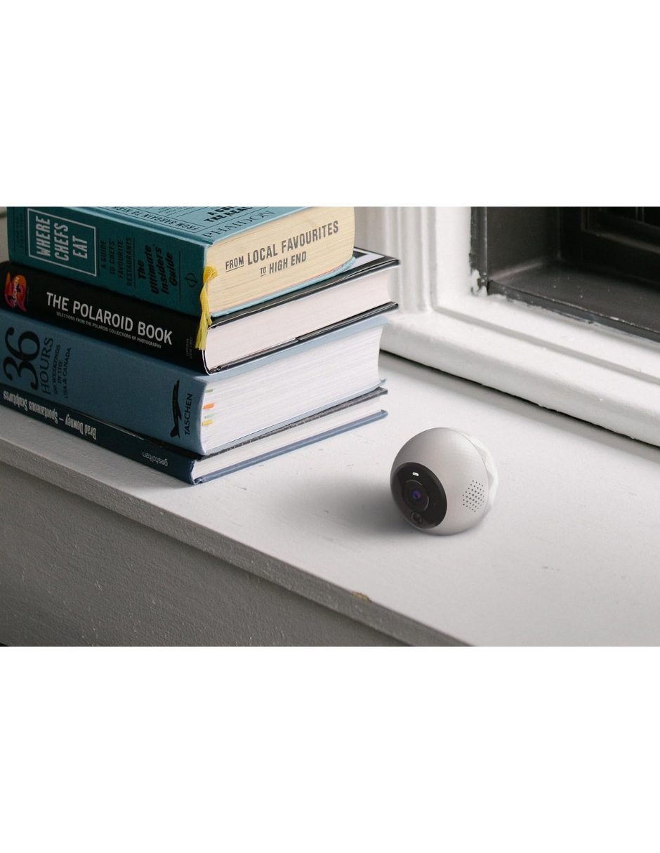 CÁMARA MOTOROLA IP ORBIT PARA INTERIORES Y EXTERIORES BLANCO.