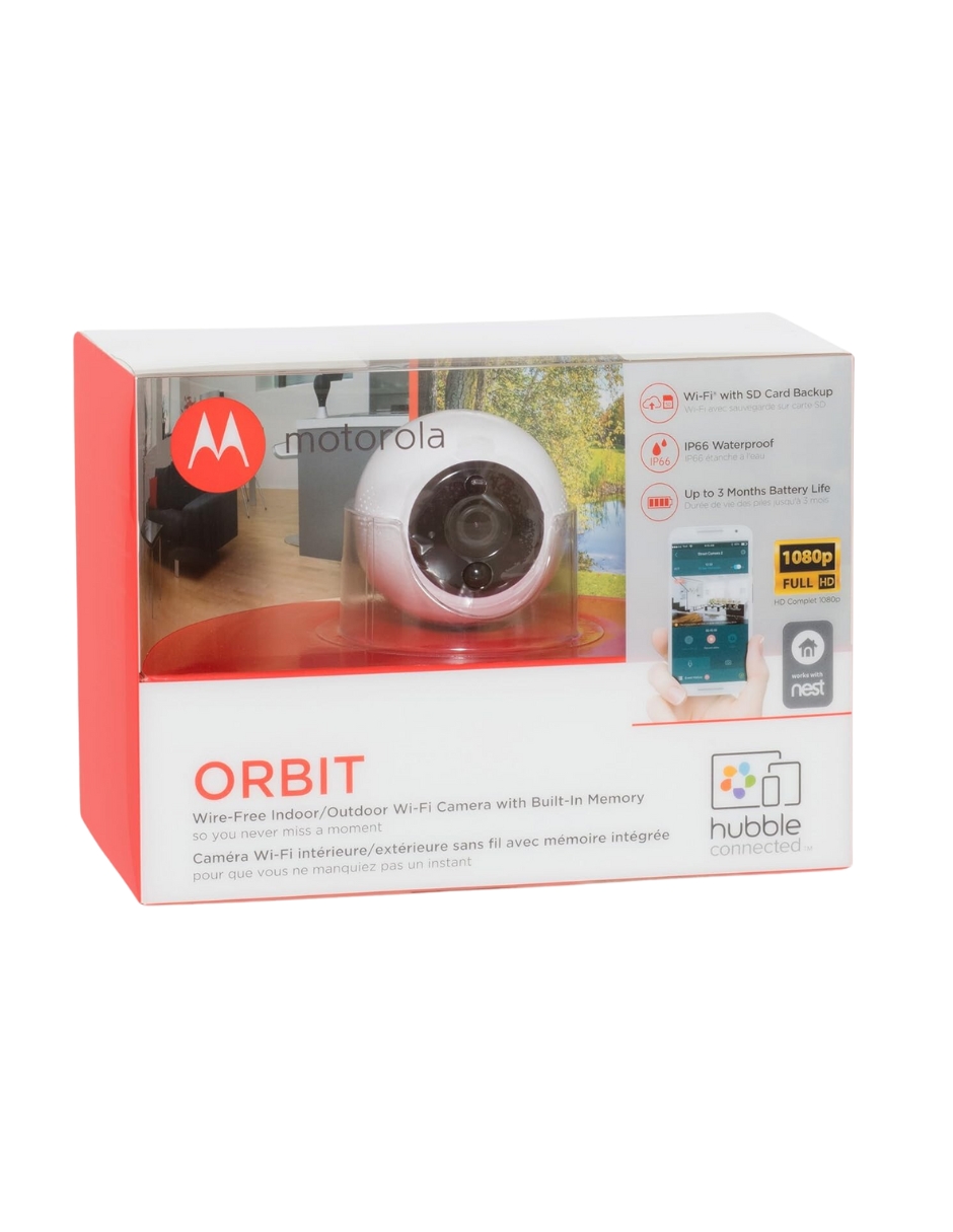 CÁMARA MOTOROLA IP ORBIT PARA INTERIORES Y EXTERIORES BLANCO.