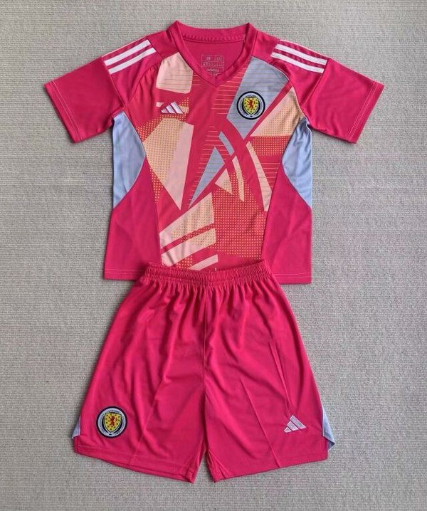 Nuevo! Jersey Escocia Eurocopa 2024/2025 Portero Arquero Rosa Talla L.
