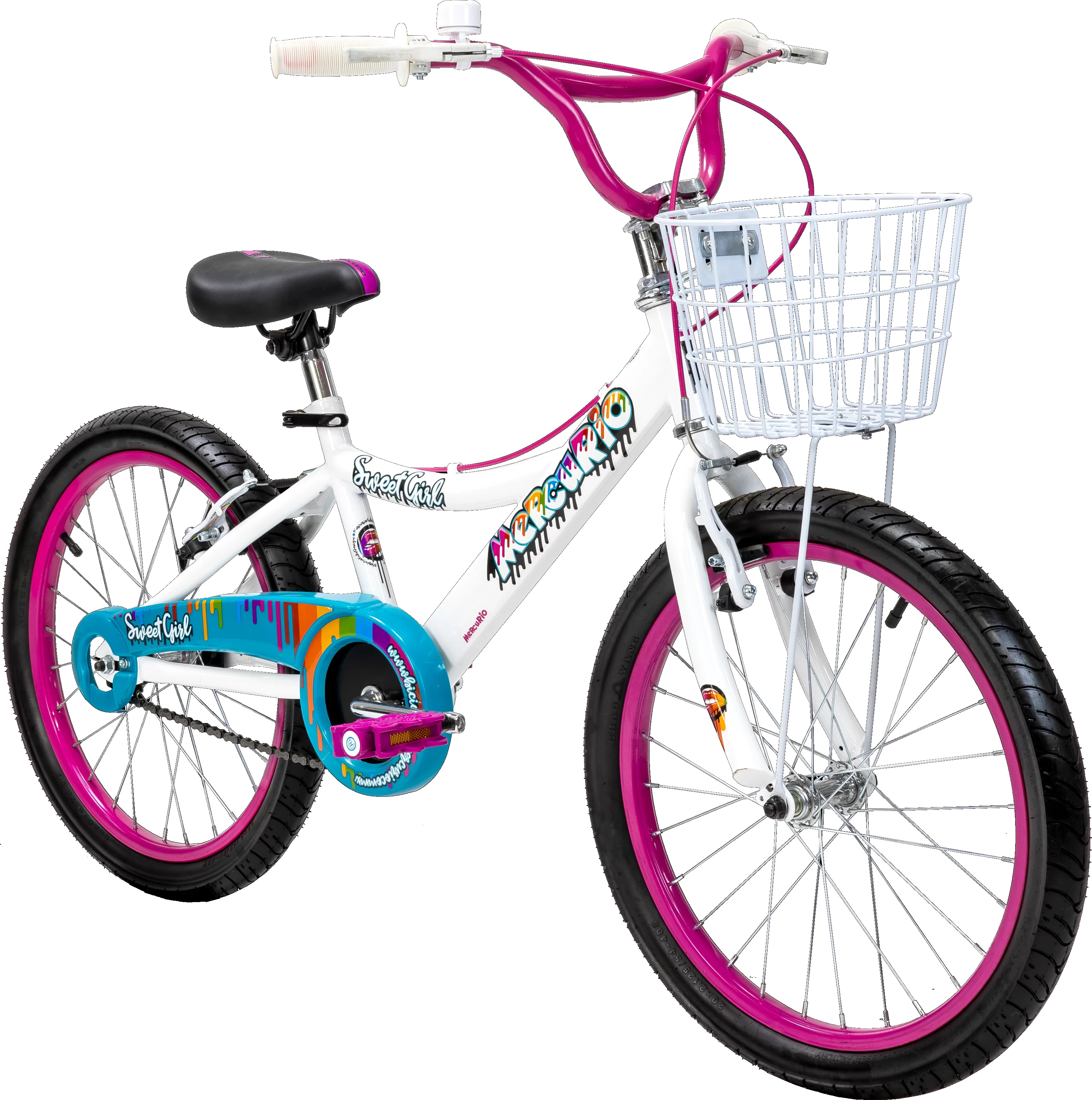 BICICLETA MERCURIO SWEET GIRL 20 BLANCO END10**.