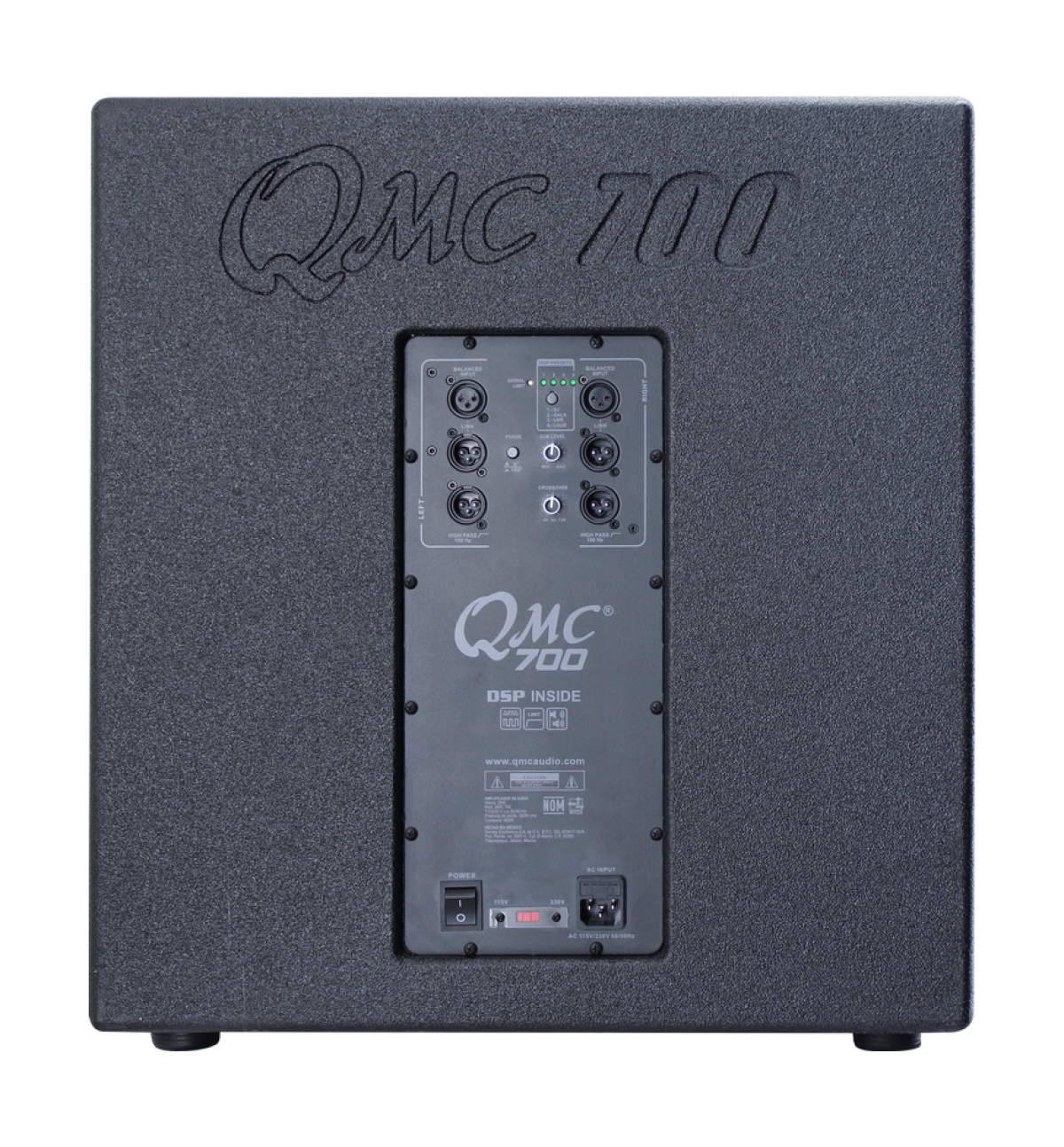 Subwoofer Activo QMC QMC-700 18 Pulgadas 700 W Program.
