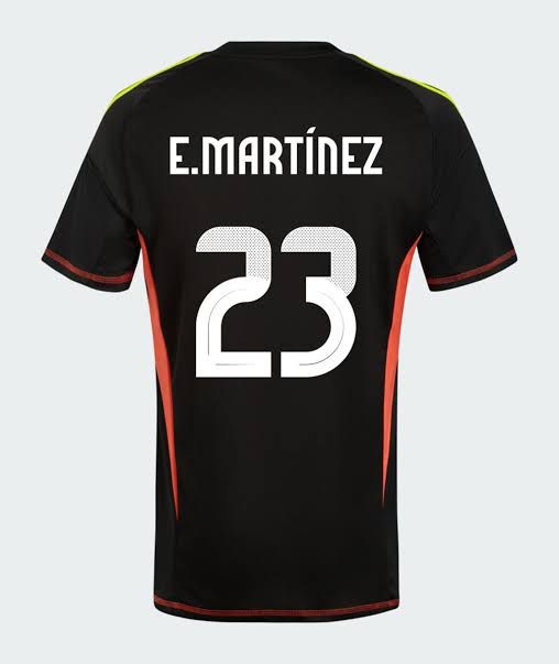 Nuevo! Jersey Argentina 2024/2025 Portero Arquero Negro Dibu Martinez 23 Talla S.