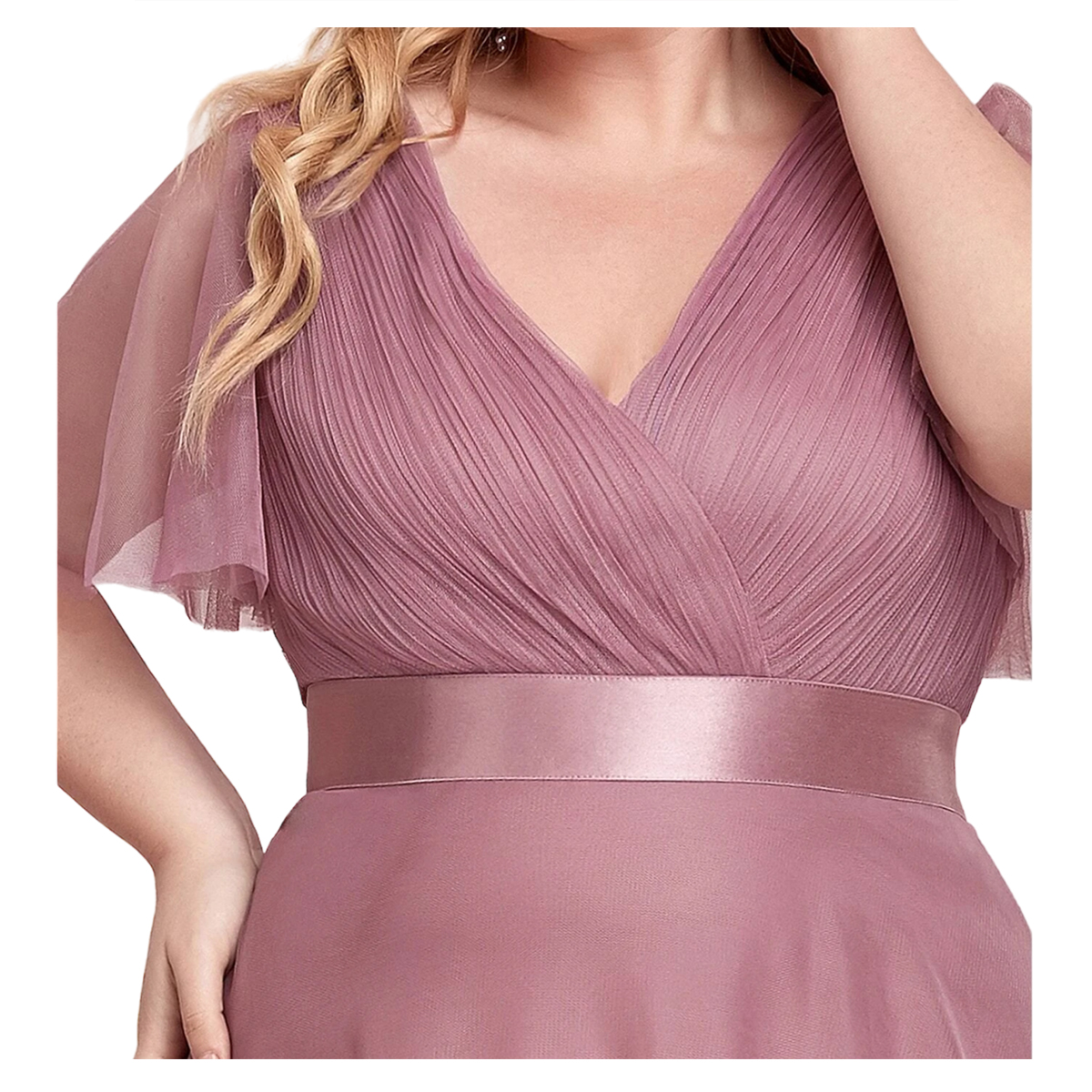 Maxi Vestido Dama Mujer Elegante Fiesta Drapleado Talla Extra