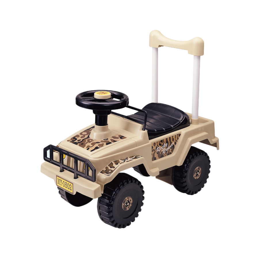 Montable Carrito Impulso Jeep Sonido.
