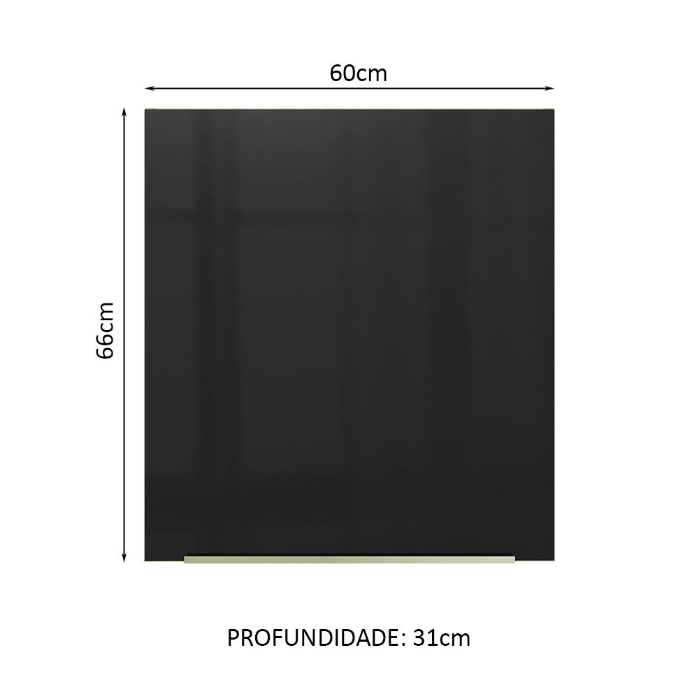 Alacena Gabinete Superior Cocina Madesa Lux 60cm MN.