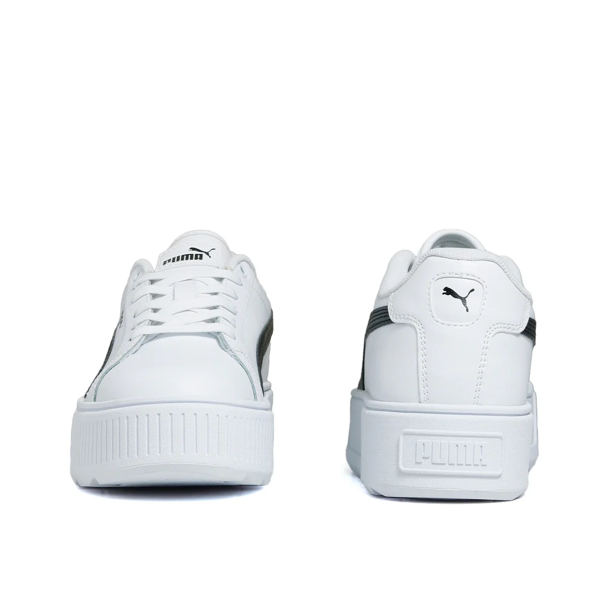 Tenis Mujer Puma Karmen L Blanco con Negro.