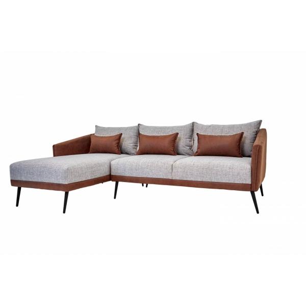 Sala Modular Nelly 3 Gris - Kessa.