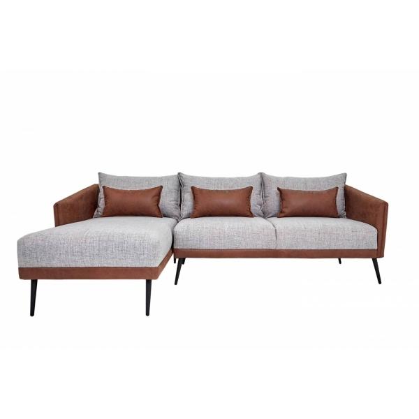 Sala Modular Nelly 3 Gris - Kessa.