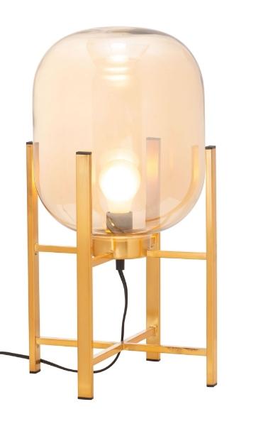 Lampara de Mesa Wonderwall Dorado - Kessa.
