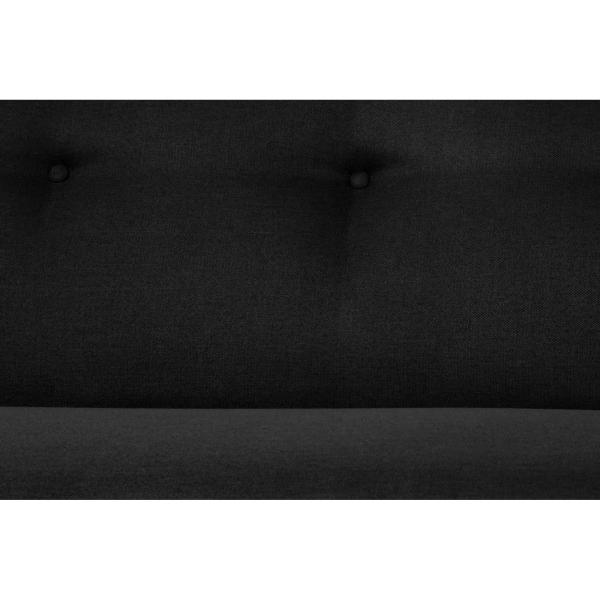 Sofa Cama Ariel Negro - Kessa.