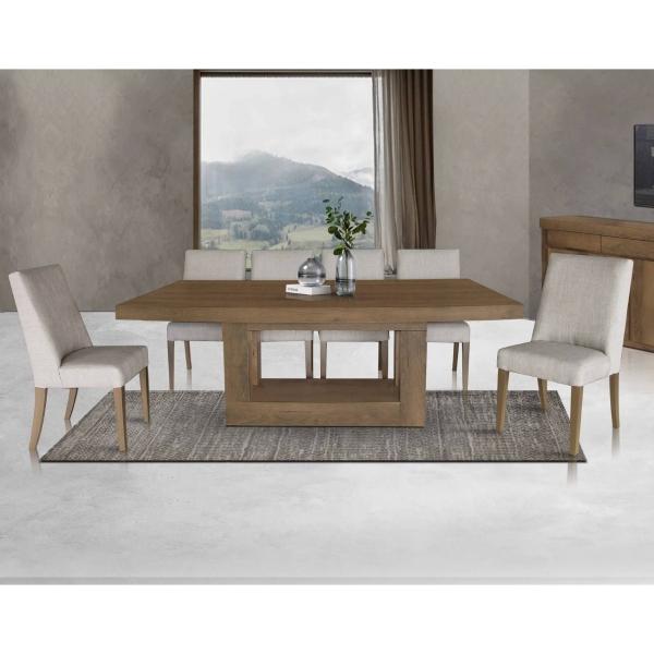 Comedor 6 Sillas Alaska Roble - Kessa.