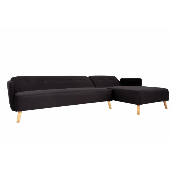 Sofa Cama Ariel Negro - Kessa.