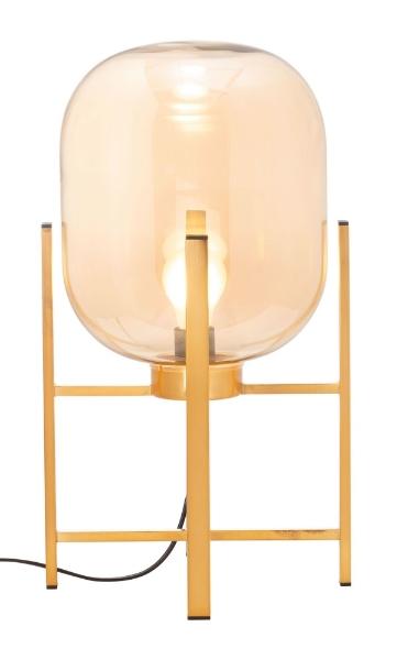 Lampara de Mesa Wonderwall Dorado - Kessa.