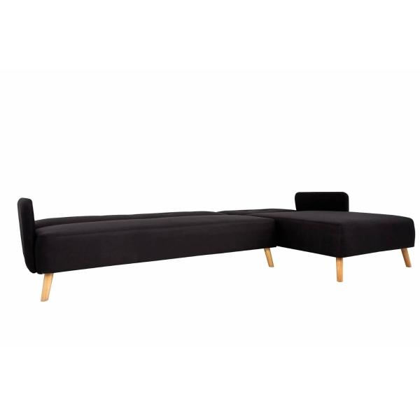 Sofa Cama Ariel Negro - Kessa.