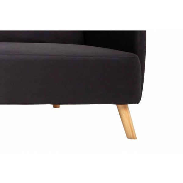 Sofa Cama Ariel Negro - Kessa.