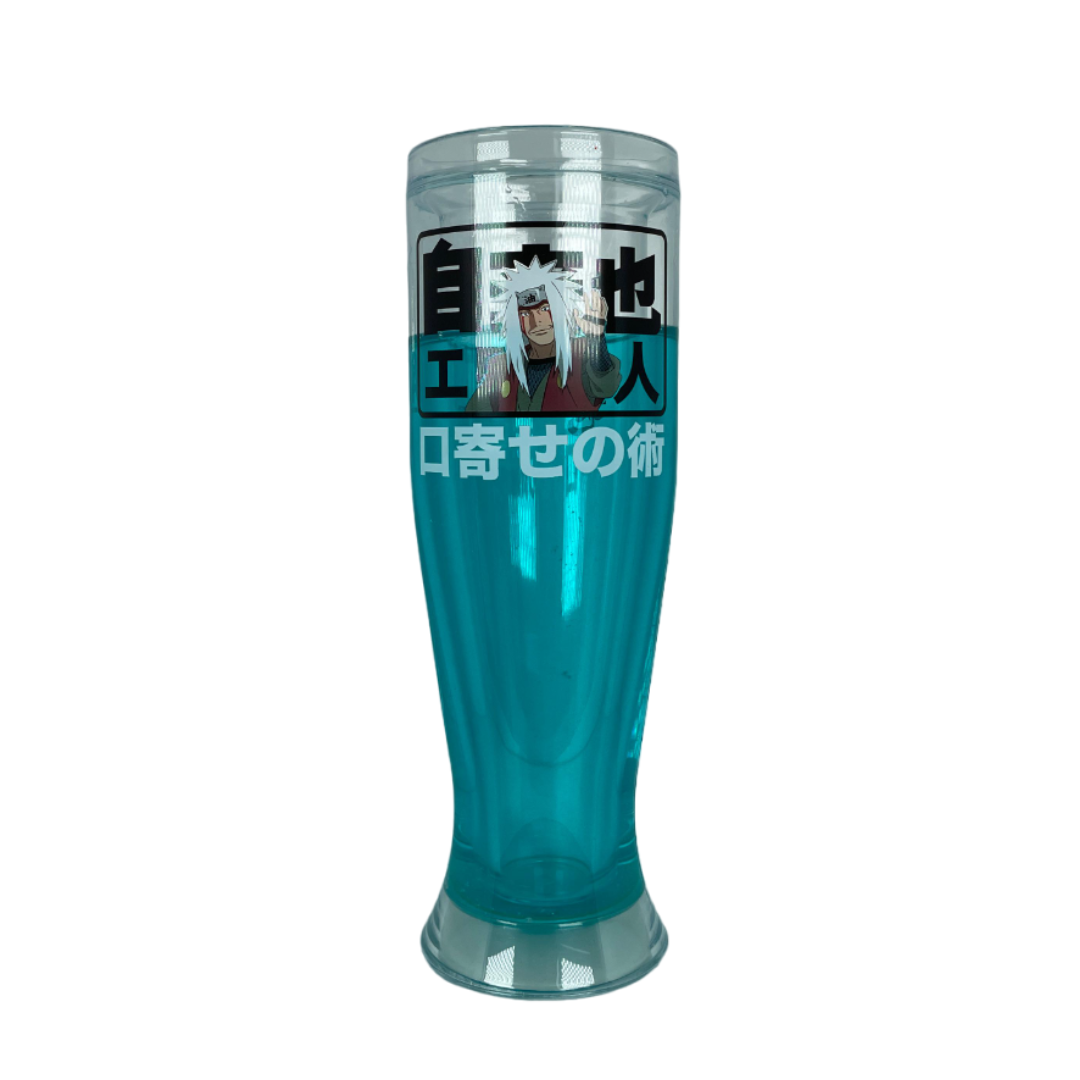 Vaso Mágico con liquido congelable Jiraiya Brilla en la Oscuridad - Anime Naruto Aldea de la Hoja.