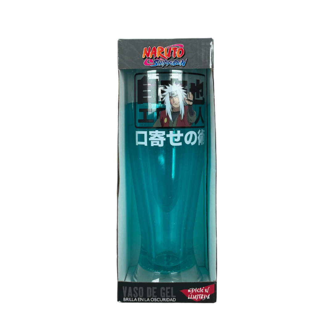 Vaso Mágico con liquido congelable Jiraiya Brilla en la Oscuridad - Anime Naruto Aldea de la Hoja.
