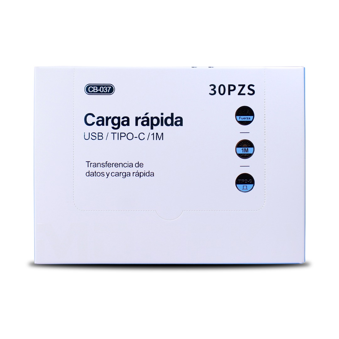 Cable Ip Moreka 30 Pz Cb-036 Cable De Datos Cargarga Rapida.
