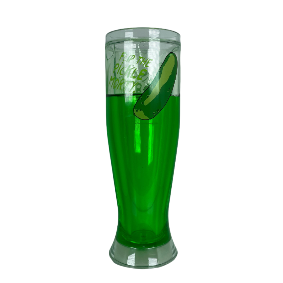 Vaso Mágico con liquido Pickles congelable Brilla en la Oscuridad - Rick and Morty.