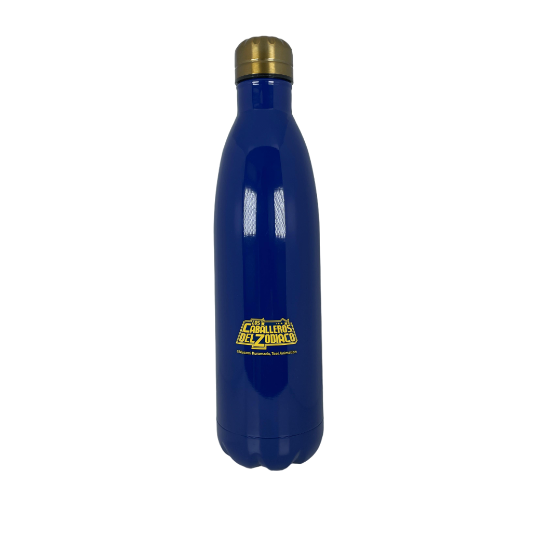 Botella Metálica Caballeros del Zodíaco 12 CASAS 750 ML.