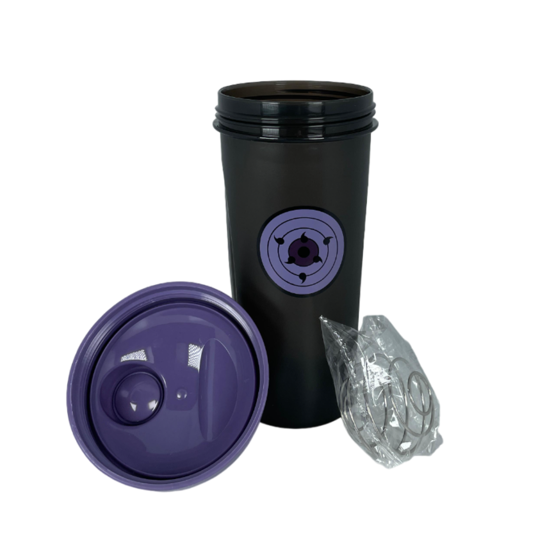 Shaker GYM Mezclador para Proteína - Rinnegan Aldea de la hoja NARUTO Anime