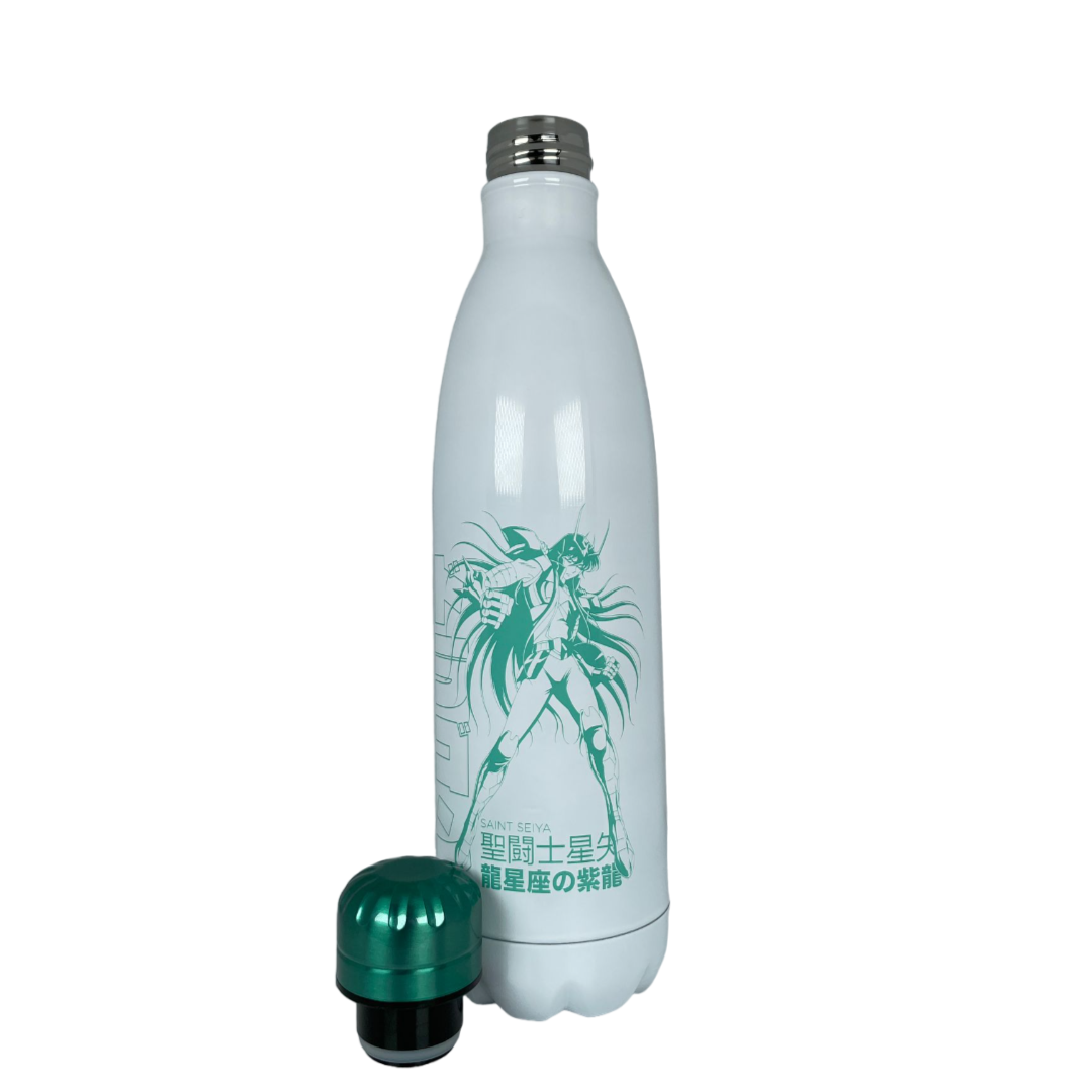 Botella Metálica Caballeros del Zodíaco Shiryu de Dragón 750 ML.
