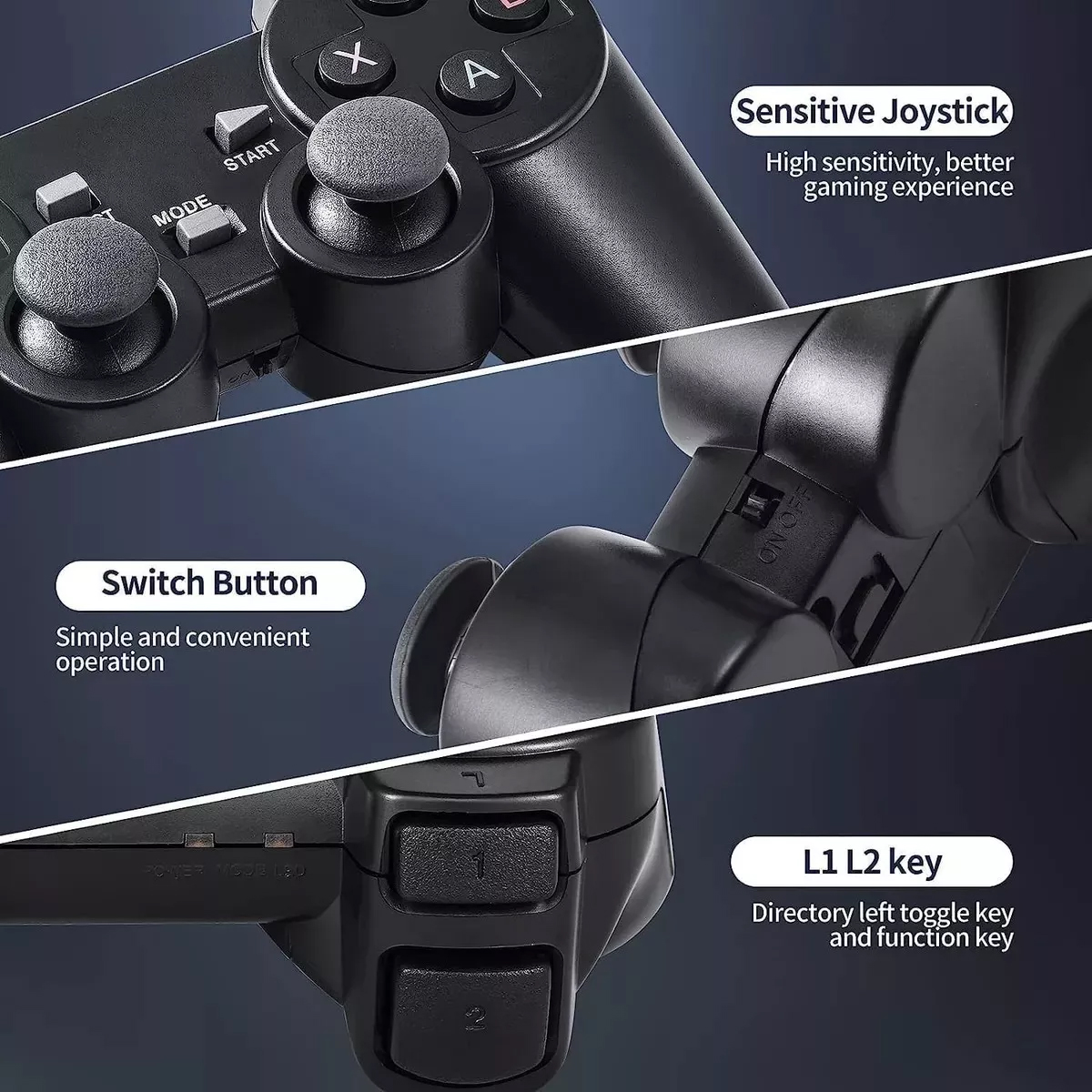 Consola De Video Juegos Retro Controles Inalambricos