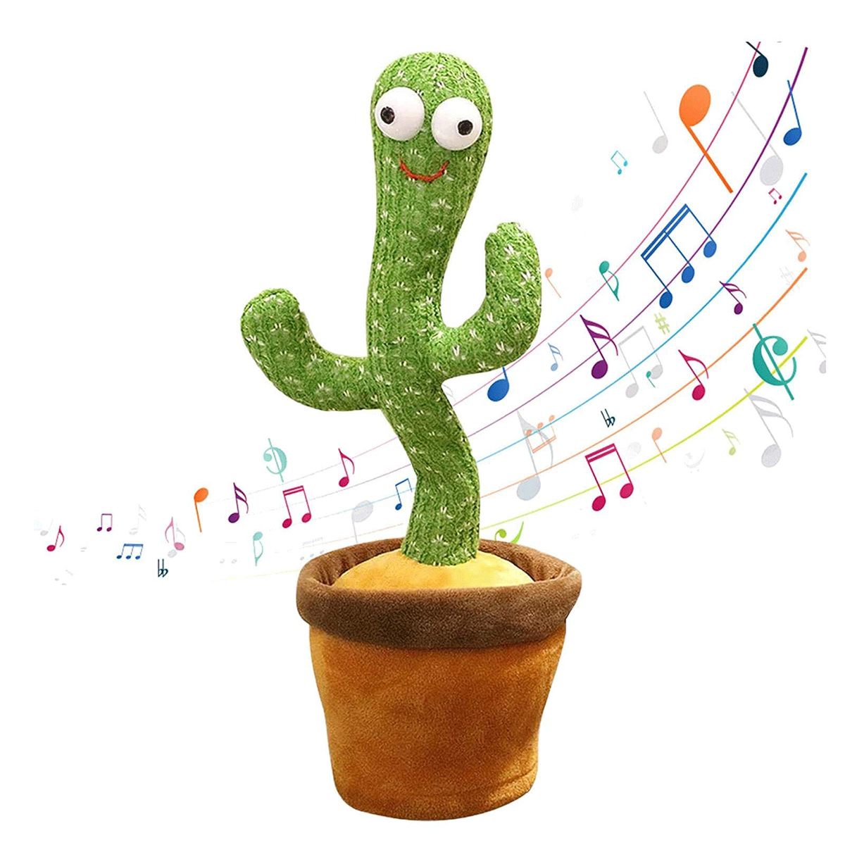 Peluche Cactus bailarin con canciones graba y te imita