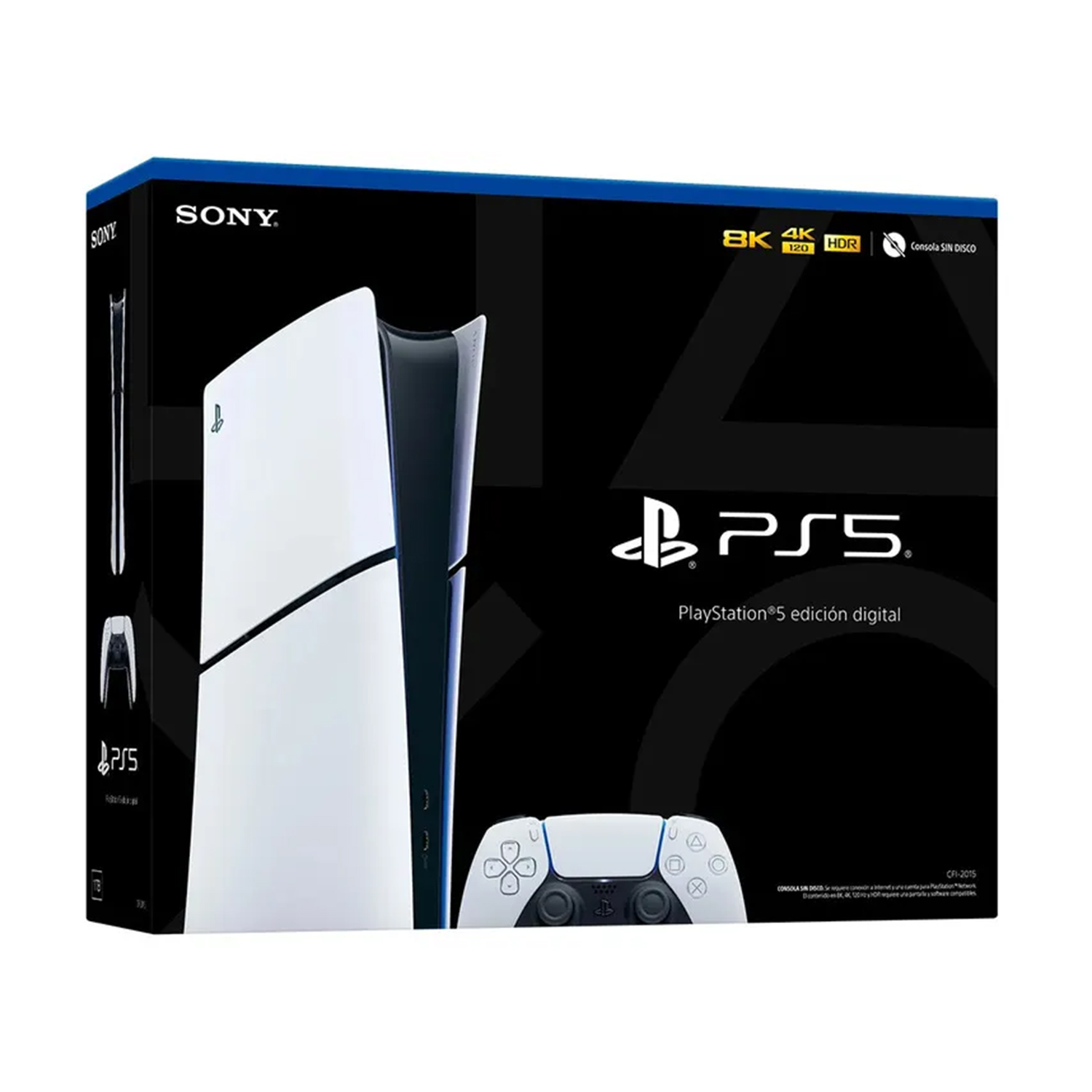 Sony Playstation 5 Slim Edicion Digital 1Tb.