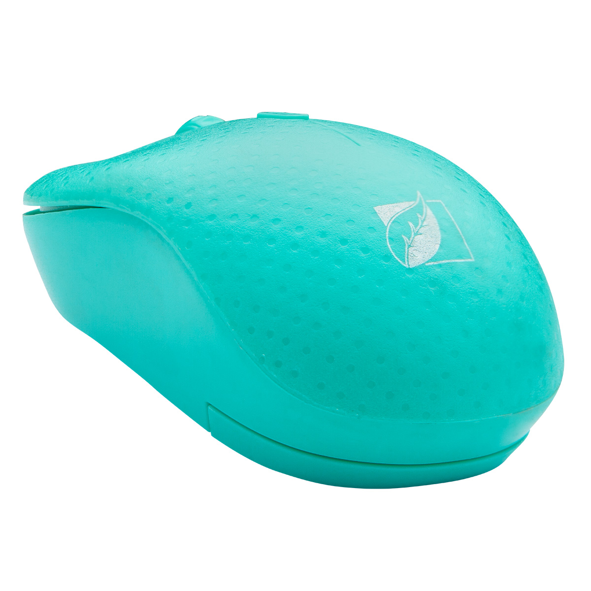 Mouse Inalámbrico Green Leaf Velocidad 1600 DPIs color azul 18-8855BL.