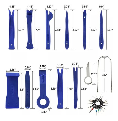 Kit De Herramientas Espátulas De Extracción De Molduras De Faros Estéreo.