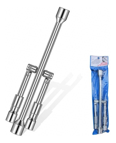 Llave De Cruz Plegable Para Desmontar Llantas 17/19/21/23mm.