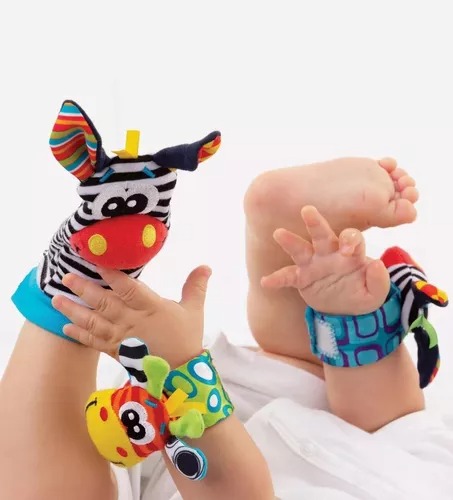 Sonajas Para Bebe Calcetines Juguete Estimulación Temprana.