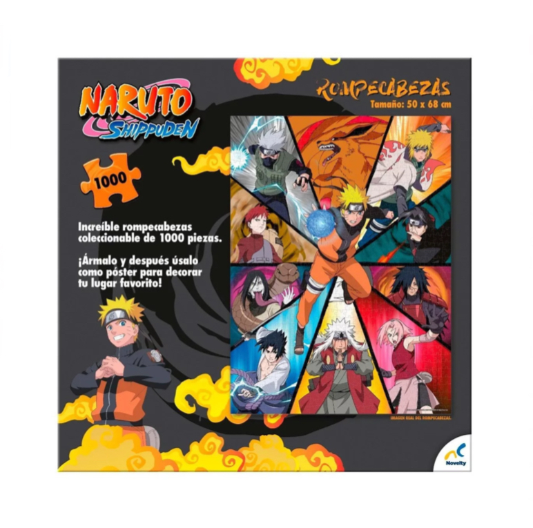 Rompecabezas Coleccionable Naruto 1000 Piezas.