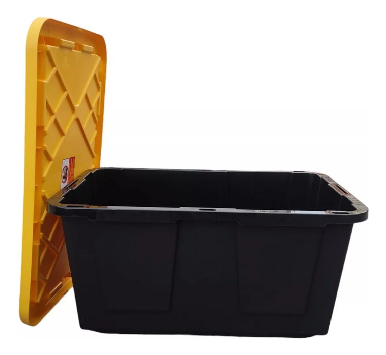 Cajas Almacenamiento Uso Rudo 4pack 45L.