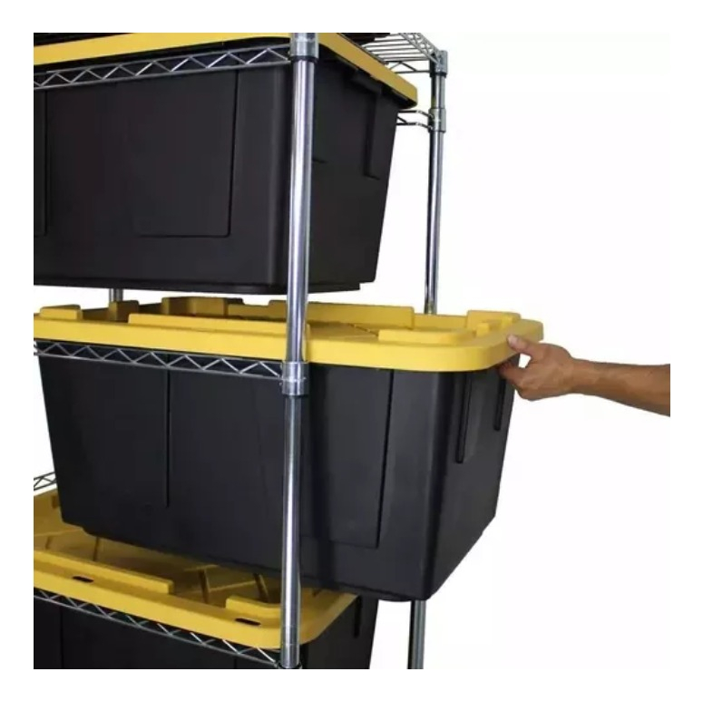 Cajas Almacenamiento Uso Rudo 4pack 45L.