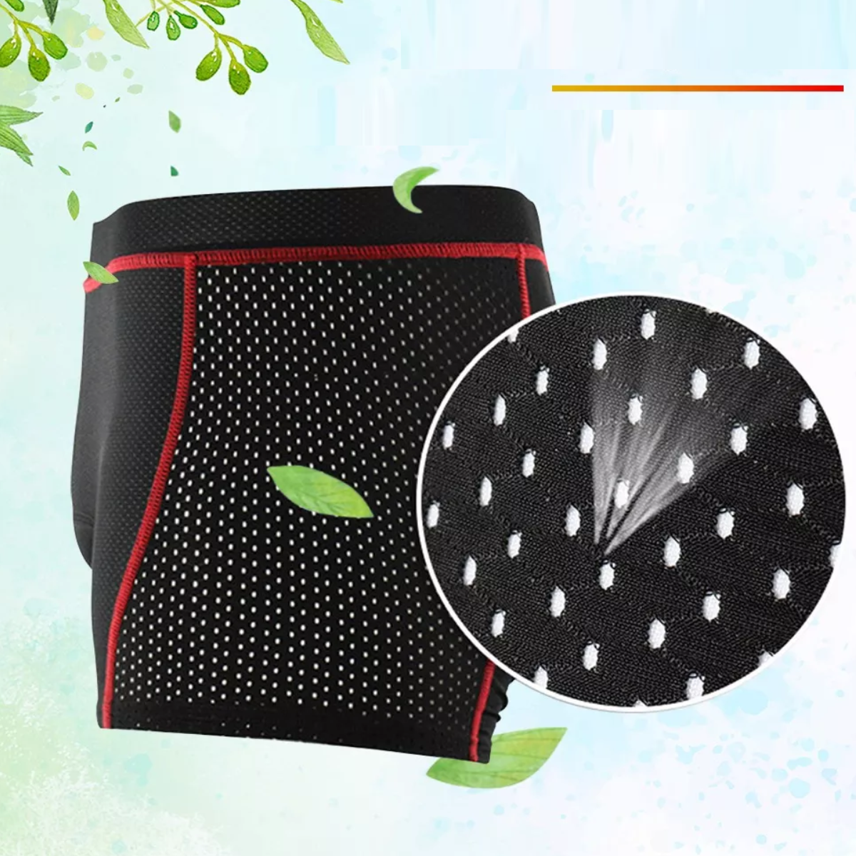 Shorts De Ciclismo Pantalones Con Cojín De Silicona 5d Gel M.