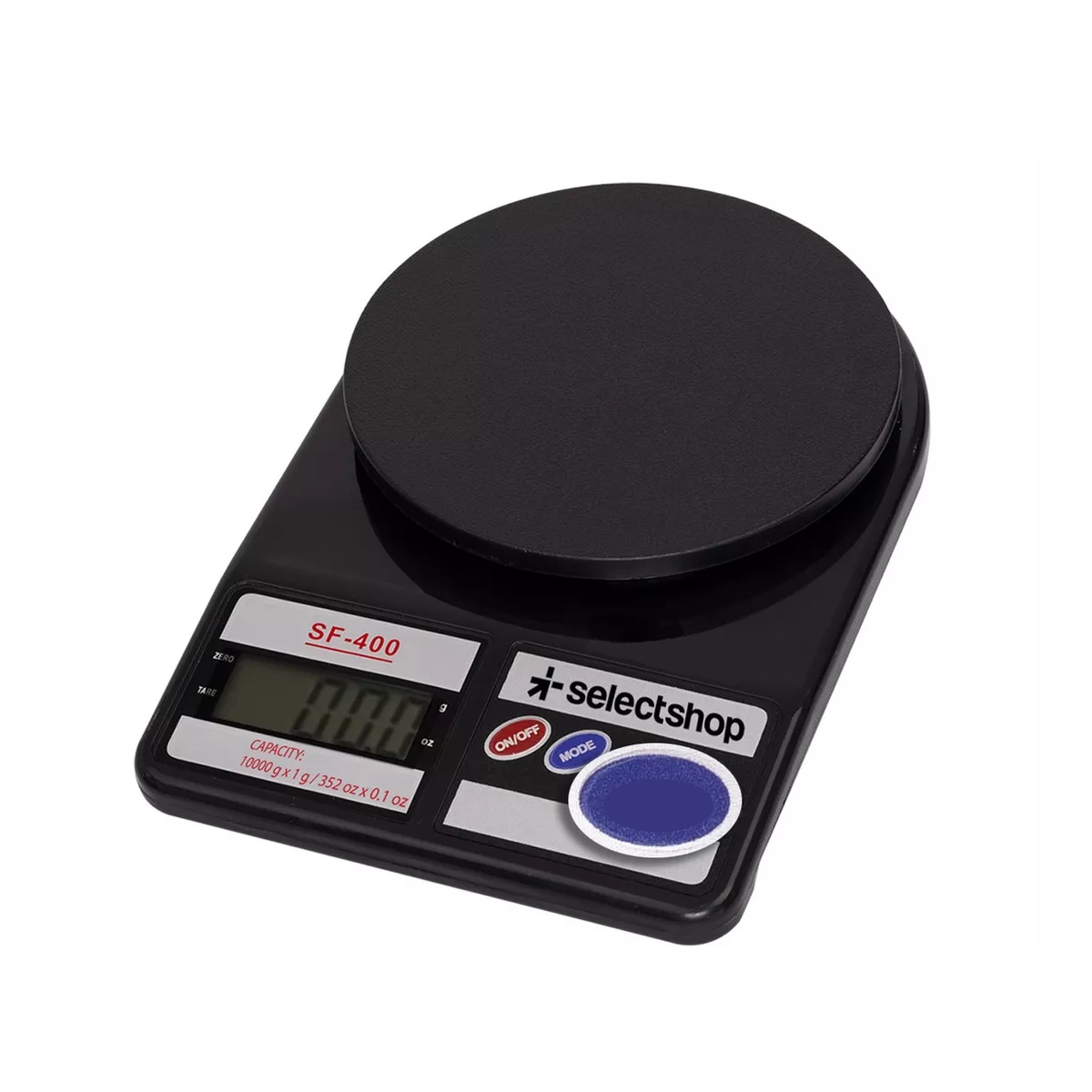 Báscula Cocina Digital Gramera Alimentos Alta Precisión 10kg Color Negro.
