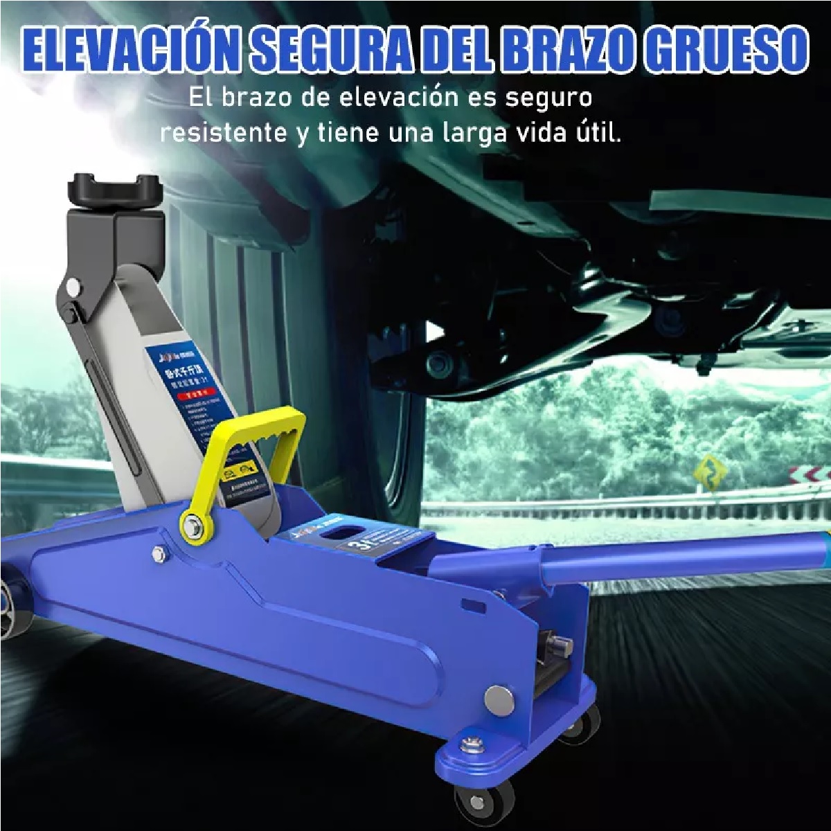 Gato Hidráulico Automotriz Portátil Tipo Gato De Patín, 2 T.