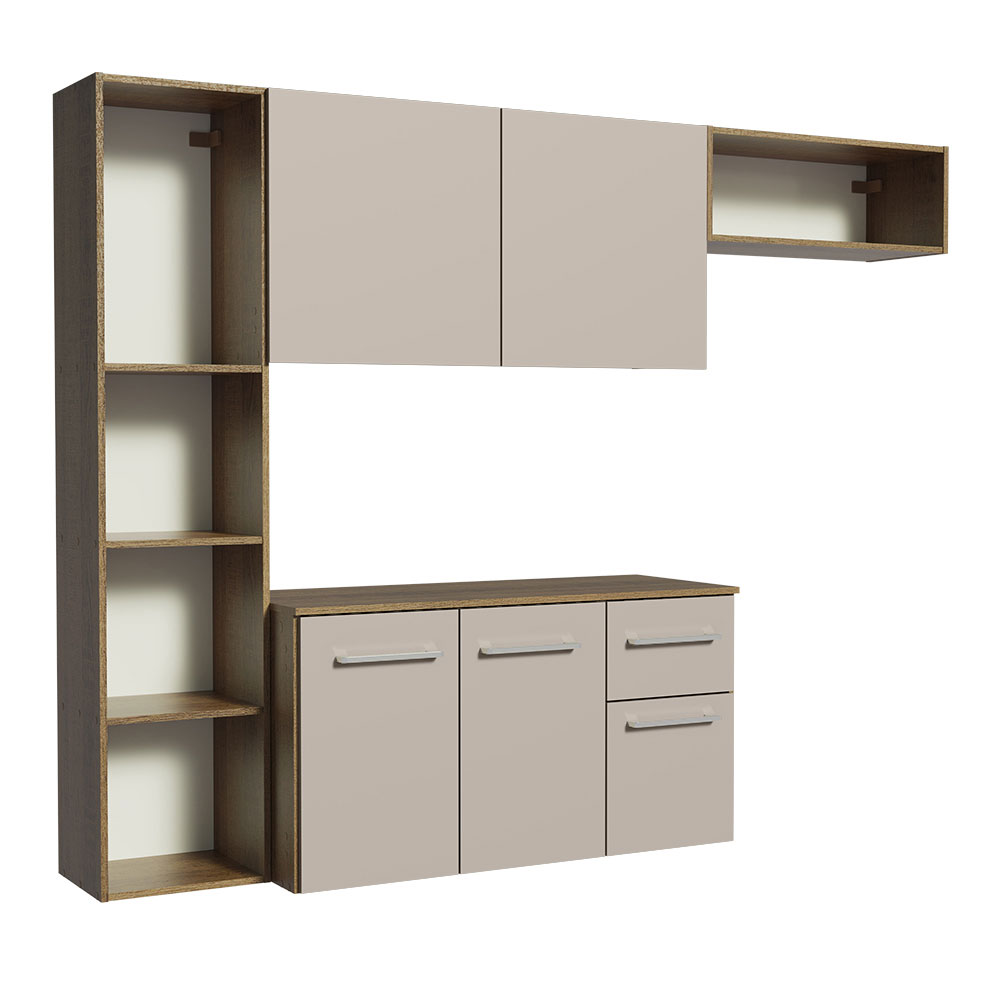 Cocina Integral Completa Modular Madesa Easy 180cm MC.