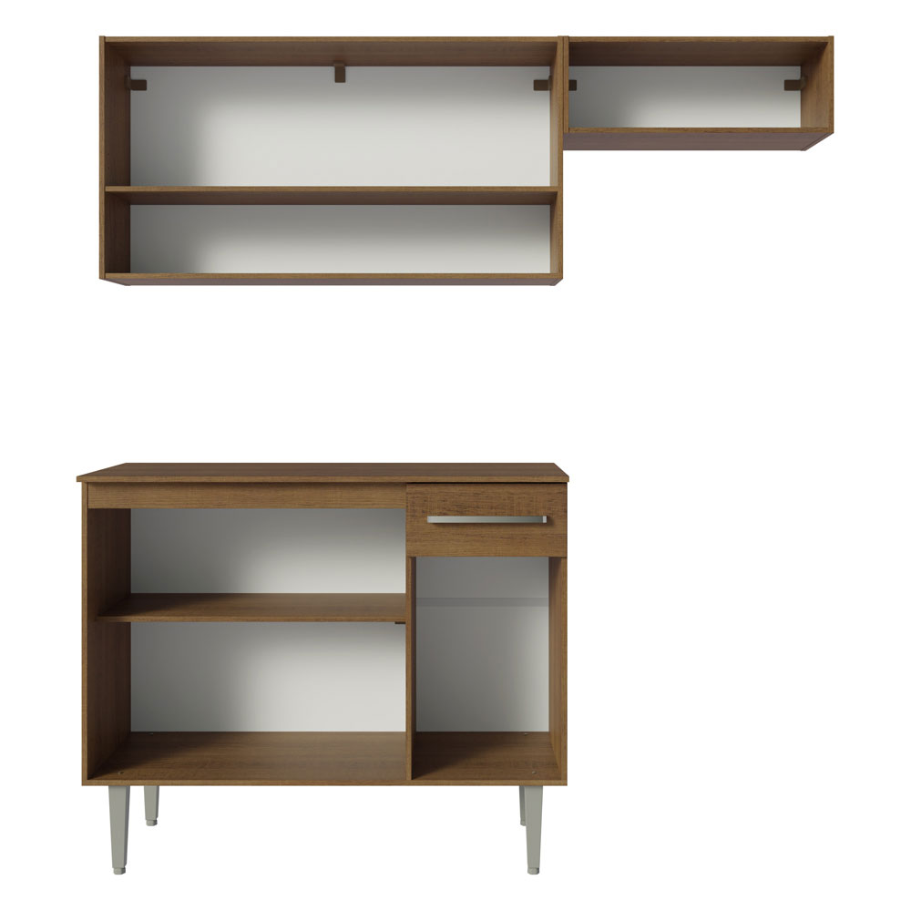Cocina Integral Completa Modular Madesa Emilly 165cm MM.