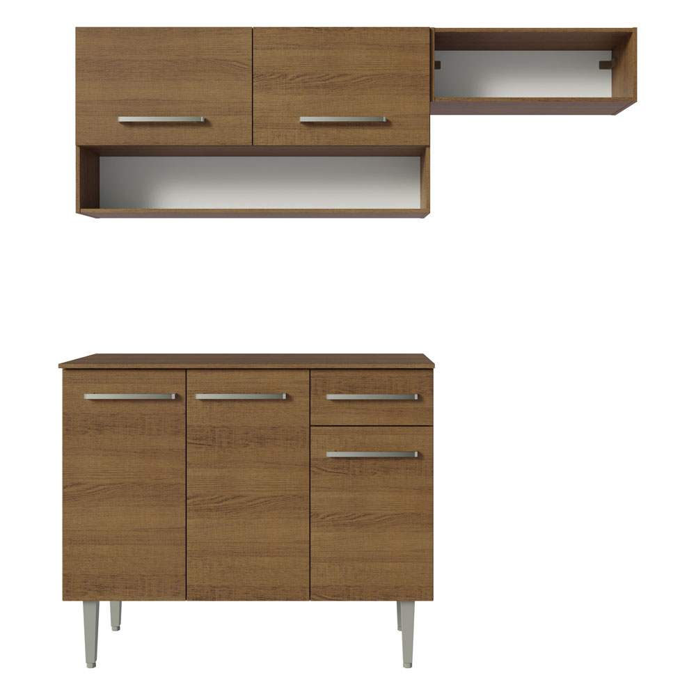 Cocina Integral Completa Modular Madesa Emilly 165cm MM.
