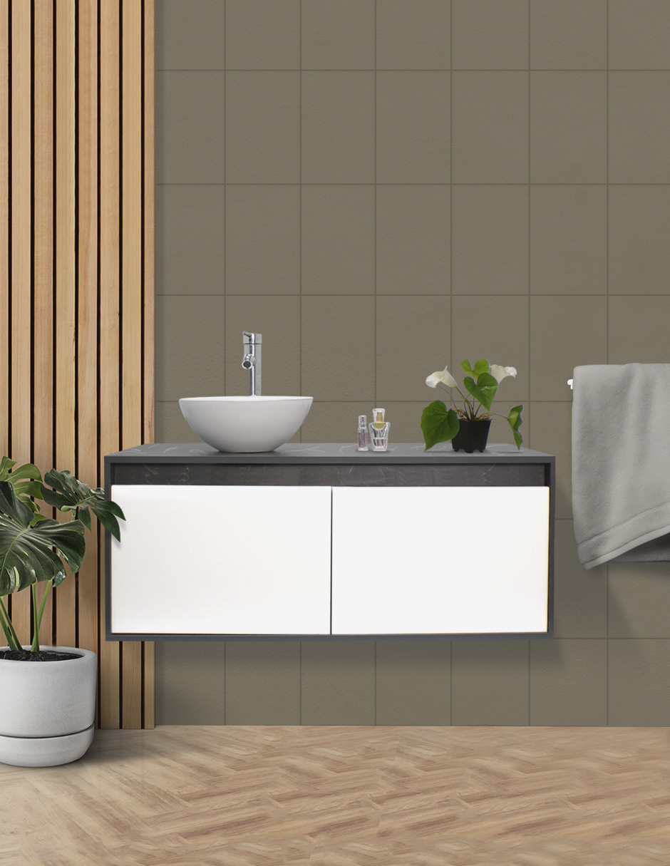 Gabinete Para Baño Luxury Smooth SIN Ovalin Y Monomando.