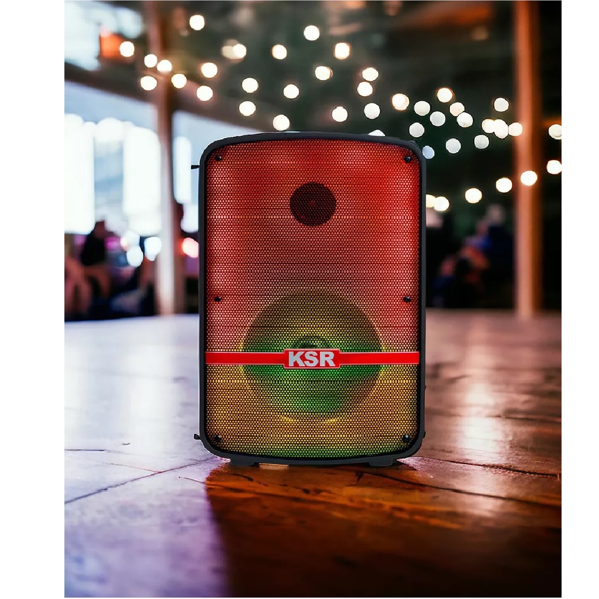 Bafle 8 PuLG Kaiser 10000 W Pmpo Micró/asa Roja, Msa-7908sc.