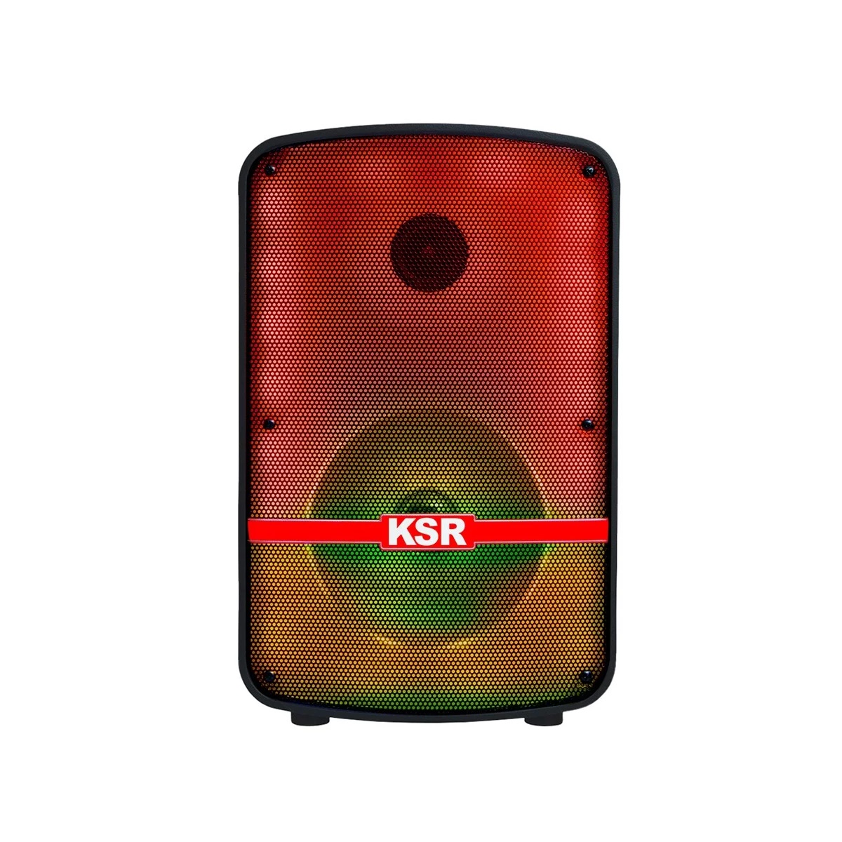 Bafle 8 PuLG Kaiser 10000 W Pmpo Micró/asa Roja, Msa-7908sc.